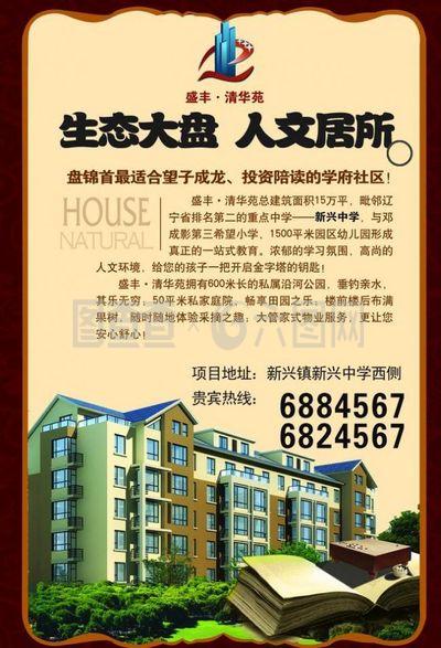 房地产展板图片